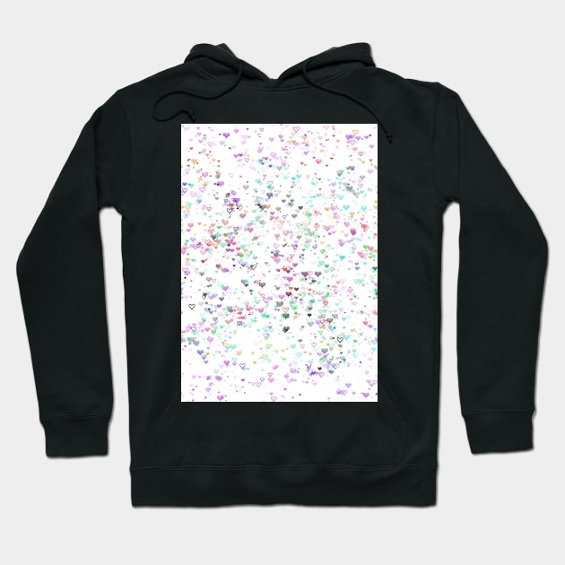 Love in many colours Hoodie by Phaio